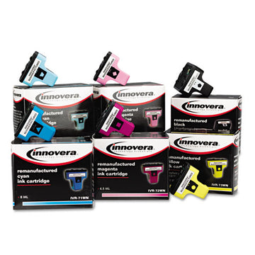Innovera® Remanufactured Cyan Ink, Replacement For Hp 02 (c8771wn), 400 Page-yield freeshipping - TVN Wholesale
